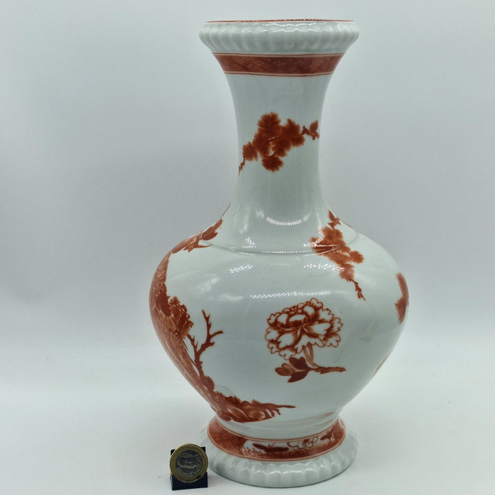 Bareuther Waldsassen Porcelain Chinoiserie Vase 1960s