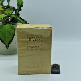 Perfume Vintage Colonia, Myrurgia Joya, 200 ml, España años 1960, Caja Sellada de Fábrica, Fragancia Rara de Colección
