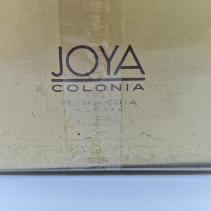 ヴィンテージ香水 コロン Myrurgia Joya ミルルギア ホヤ 200ml スペイン 1960年代 未開封の箱入りボトル 稀少なコレクターズアイテム レア芳香