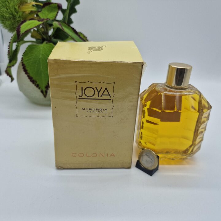 Винтажные Духи Одеколон, Myrurgia Joya, 200 мл, Испания 1960-е, Запечатанная Коробка в Слюде, Редкий Коллекционный Аромат