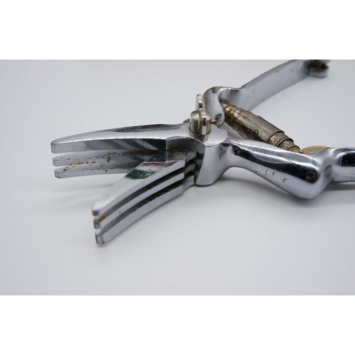 Masticatore Urki per Persone senza Denti, Jose D. Bilbatua Eibar, Pinza Meccanica Tritacibo con Scatola Originale, Anni 1950