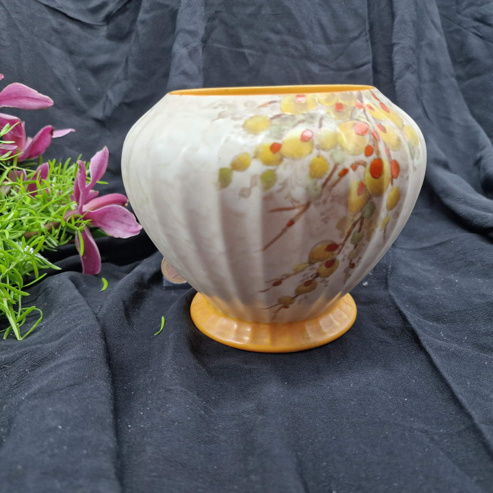 Crown Devon Art Deco Vase (1930) | S. Fielding & Co.