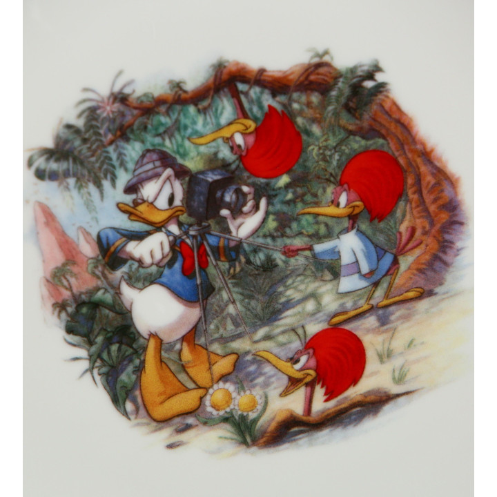 Disney Fyrklövern Verzamelbord - Donald Duck & Aracuan vogel