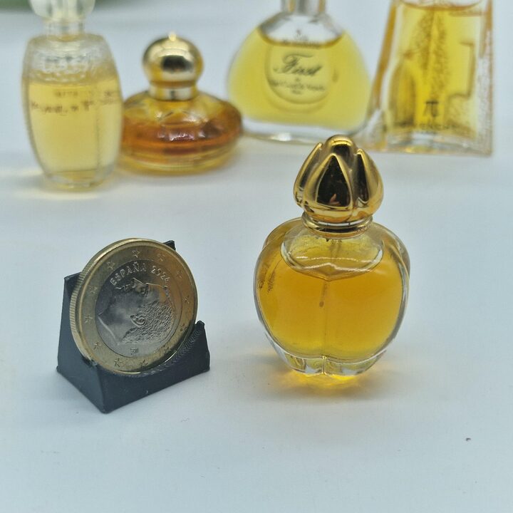 Conjunto 6 Miniaturas Perfume Vintage Chopard Casmir, Jean Patou Sublime, Givenchy Pi, YSL, Van Cleef & Arpels - Coleção Lujo F…
