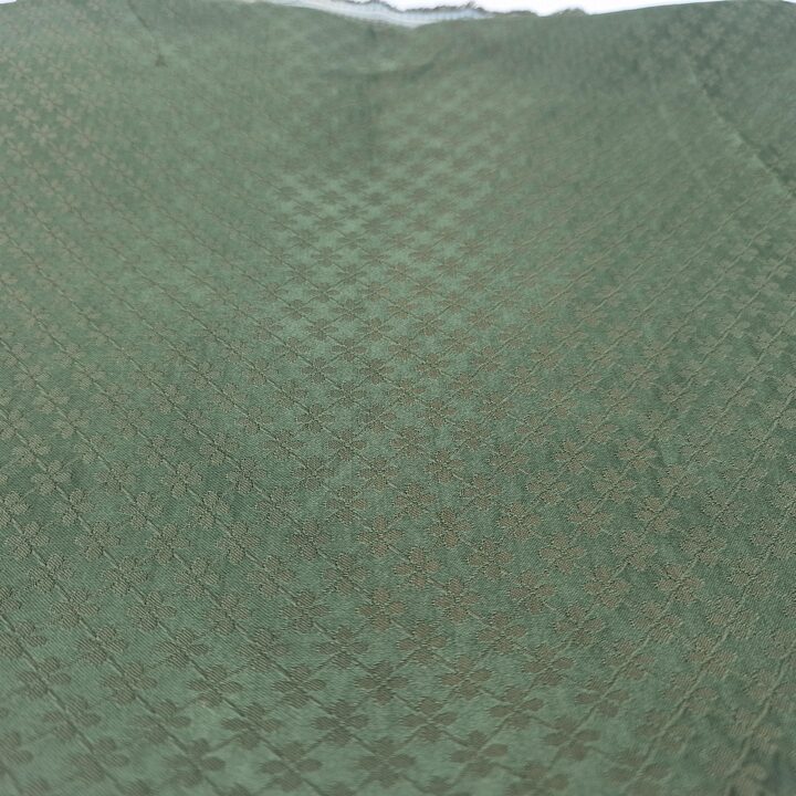 Lote de Tecido Damasco de Valência Vintage, Conjunto de 4 Peças Brocado, Motivos Florais Fibras Naturais, 135cm Largura, Têxtei…