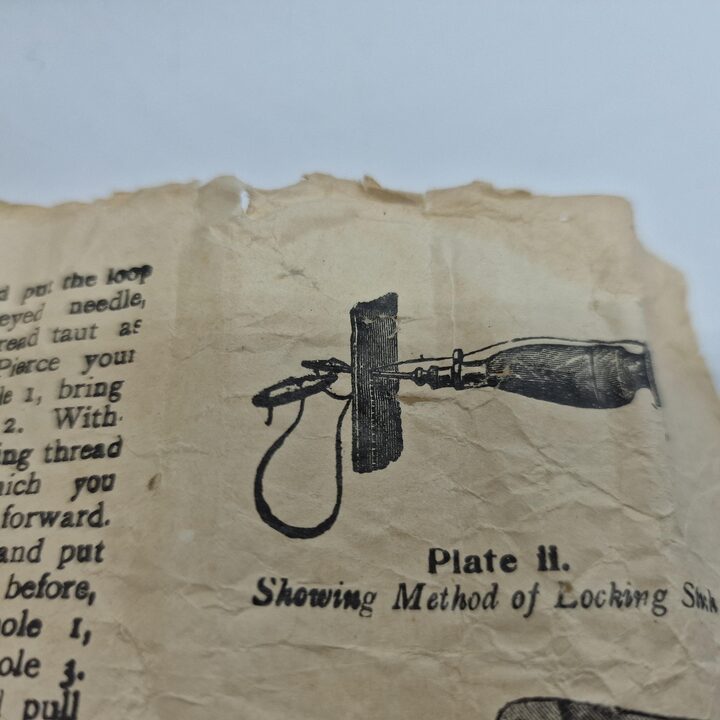 Lesina per Cucire Vintage Newland Patent Gem AWL-U-WANT con Scatola Originale