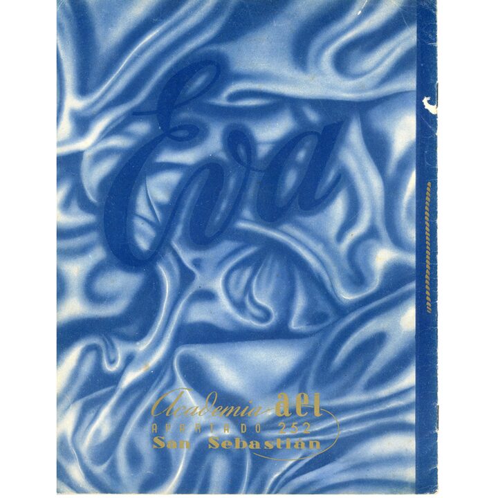 Vintage Jaren 50 Eva Naaicursusboek Les 10 Spaans Patroonmaken Handboek Academia AEI San Sebastian