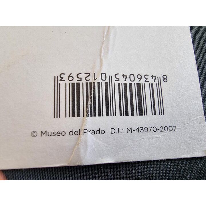 Lámina de Arte, Museo del Prado, Alberto Durero Adán y Eva 1507, Reproducción Oficial, 42x33 cm, Circa 2007