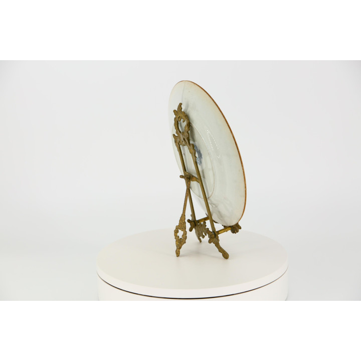 Piatto Pinder Bourne & Co Dresden, c. 1870-1880