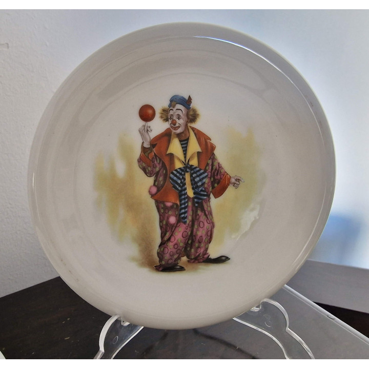 Zestaw 4 Talerzy Porcelanowych Mitterteich Bavaria Pajace Niemcy