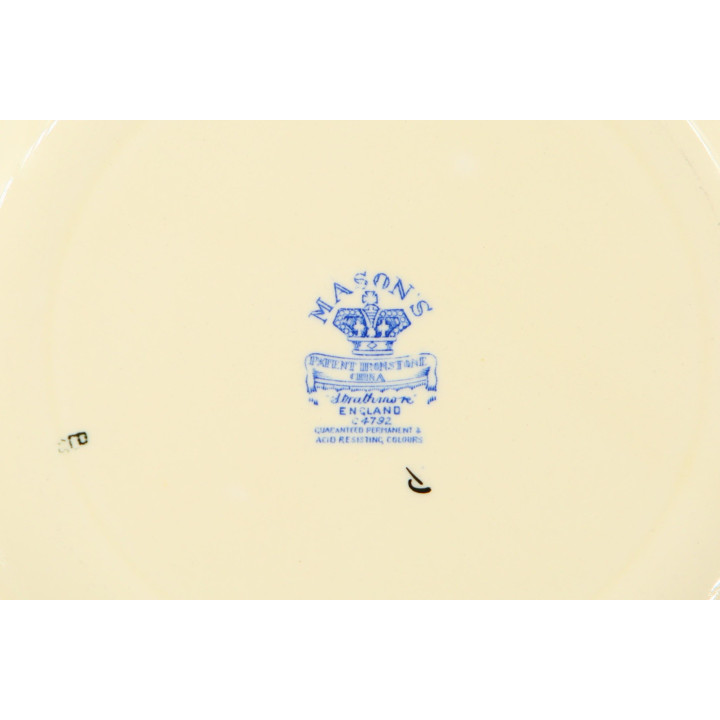 Plato Mason's Strathmore Ironstone Vintage años 50
