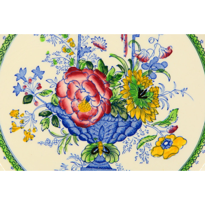Декоративная тарелка Mason's Strathmore Ironstone 1950-е