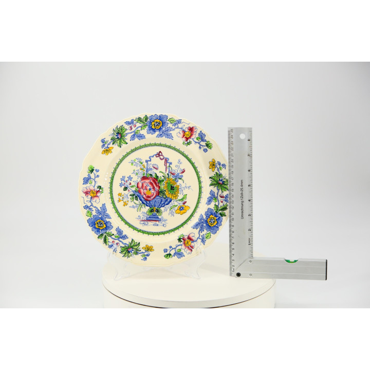 Talerz dekoracyjny Mason's Strathmore Ironstone lata 50.