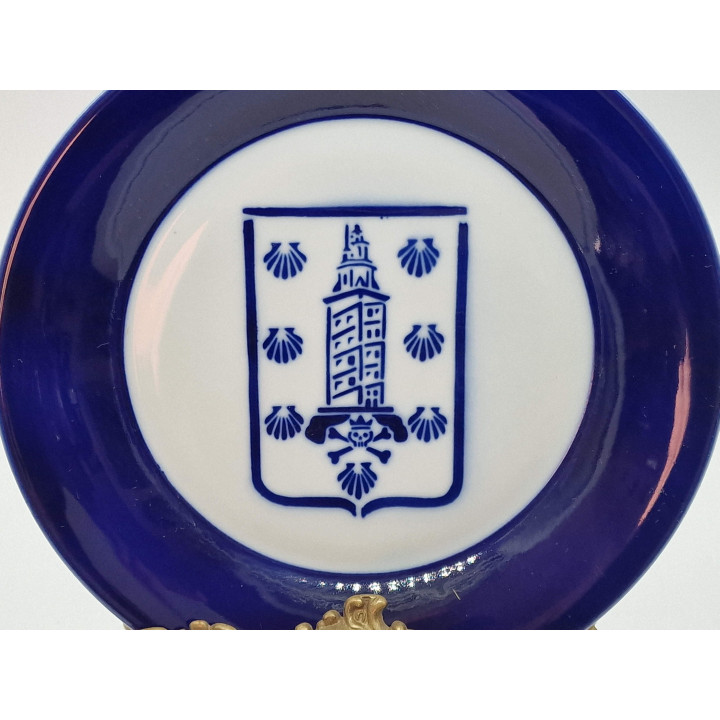 Assiette Sargadelos A Coruña Années 70 - Céramique