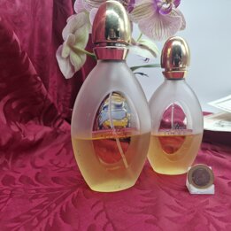 Vintage Aire Loewe Eau de Toilette 75ml en Deodorant 125ml Set, 50% Resterend, Gematteerde Glazen Flacons, Klassieke Geurverzame
