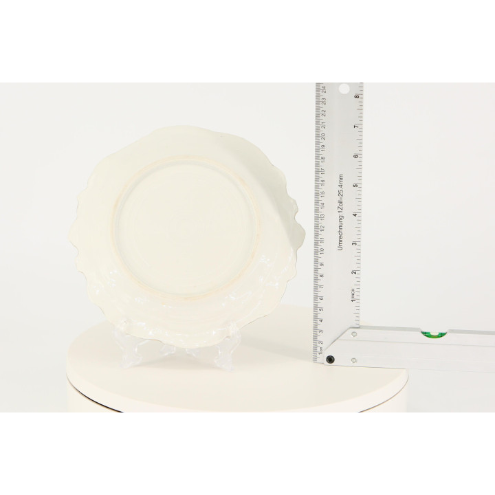 Piatto in Porcellana Vintage anni '70 Scena Galante