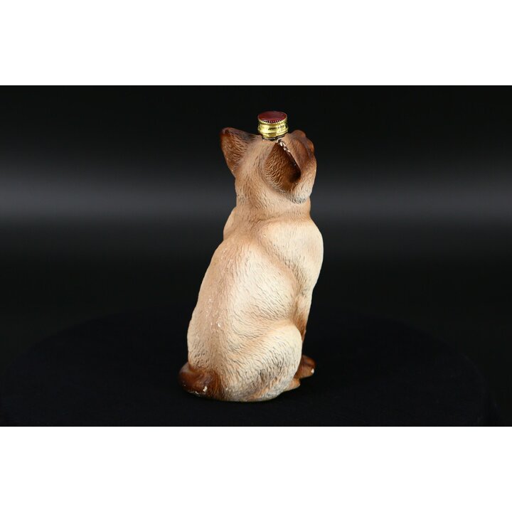 ヴィンテージ シャム猫 ブランデーボトル 陶器製 フィギュア スペイン製 1990年代