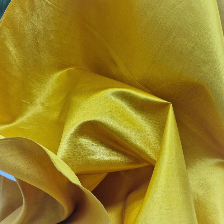 Antique Silk Fabric Late 19th Early 20th Century Mint Condition Width 50cm 19.7in New Old Stock