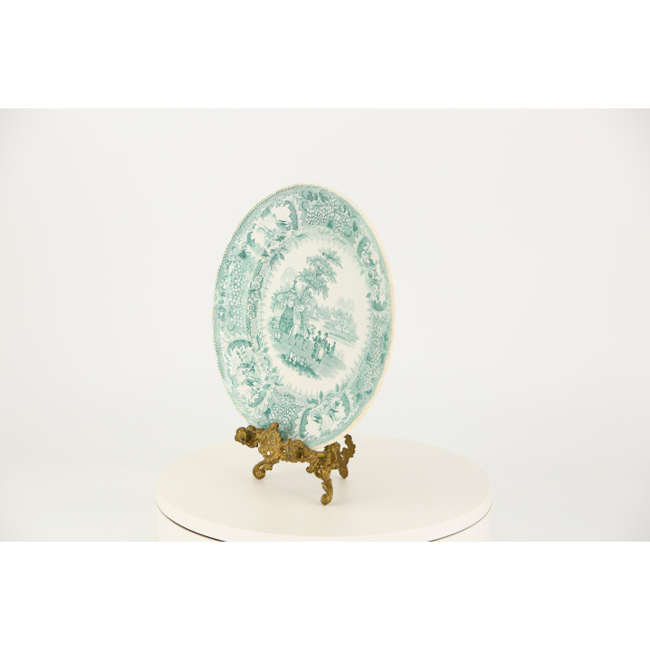 Plato Antiguo David Johnston Burdeos c. 1840