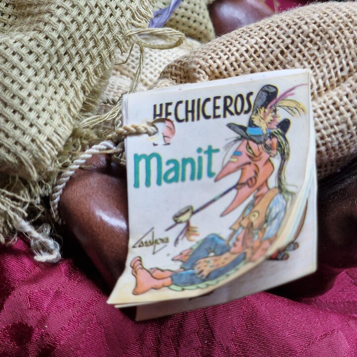 Colecao de 5 Bonecos Manit Hechiceros Ceramica Valencia Espanha Anos 80 Escultura Caricata Satirica Espanhola Arte Popular