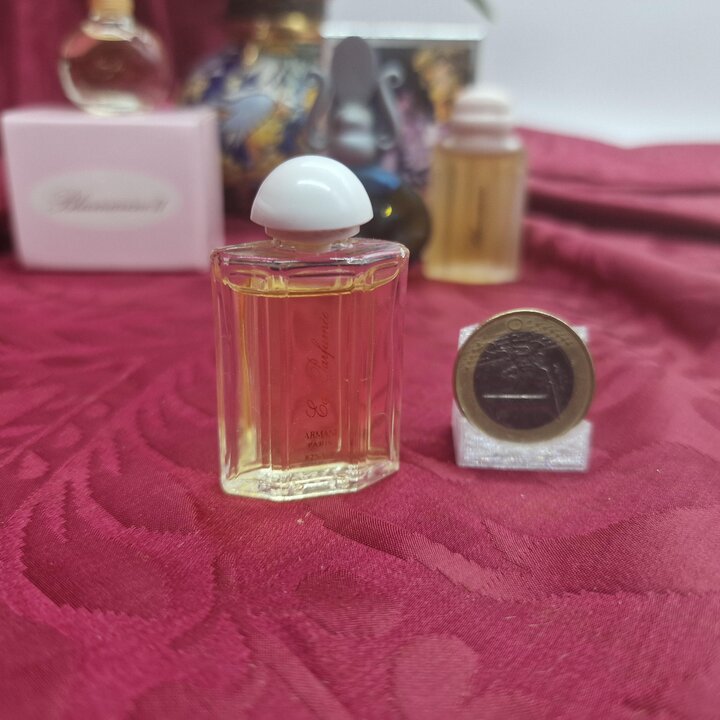 Set of 4 Vintage Miniature Perfumes Giorgio Armani Gio and Blumarine Blu, Blumarine II, Blumarine 1988, Collectible Perfume Bott