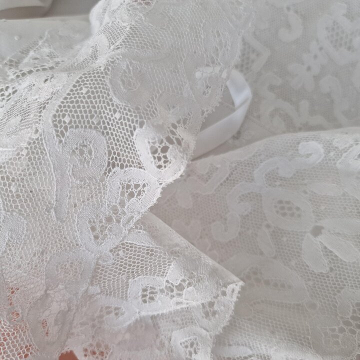 Vintage Linen Bedding Set, Calasanz Barcelona Hand Embroidered Sheet and 2 Pillowcases, Belgian Lace, Trousseau, 1st Half 20th C