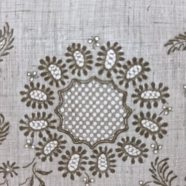 Antique Linen Bedding Set Sheet Pillowcases Calasanz Marti Barcelona, Brussels Lace Embroidery Set, Bridal Trousseau 225x300cm