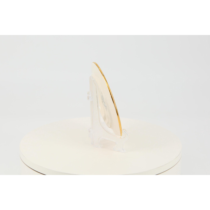 Assiette en Céramique Artecer Séville Or 24K - Années 70