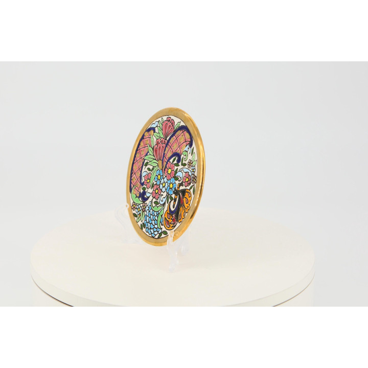 Artecer Sevilla Keramisch Bord 24K Goud - Jaren 70