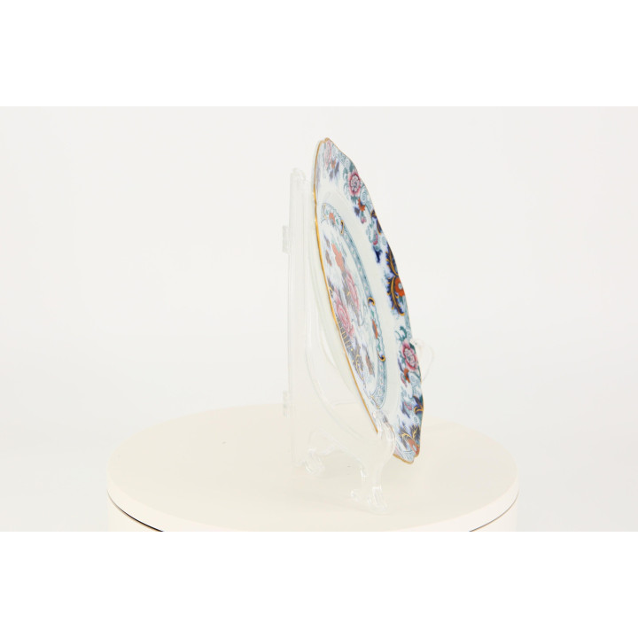Talerz porcelanowy Cauldon Imari - XIX wiek