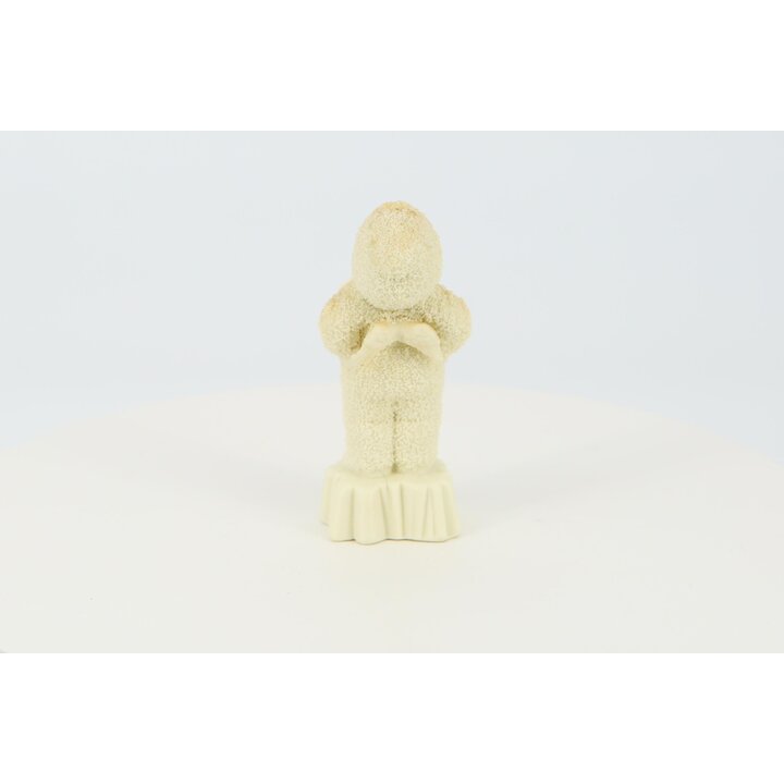 Фигурка Snowbabies Department 56 и Goebel, Мальчик со Звездой из Бисквитного Фарфора, Рождественский Декор 90-х, в Оригинальной 