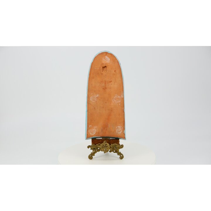 Ukrzyżowanie Chrystusa - Ceramiczna Tablica Emaliowana Mid-Century