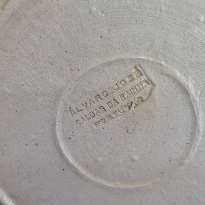 ポルトガル アルヴァロ・ジョゼ 陶器製 蟹の壁飾り 1970年代
