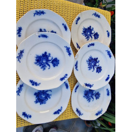 6 тарелок Villeroy & Boch Mettlach ASIA 1900-1909