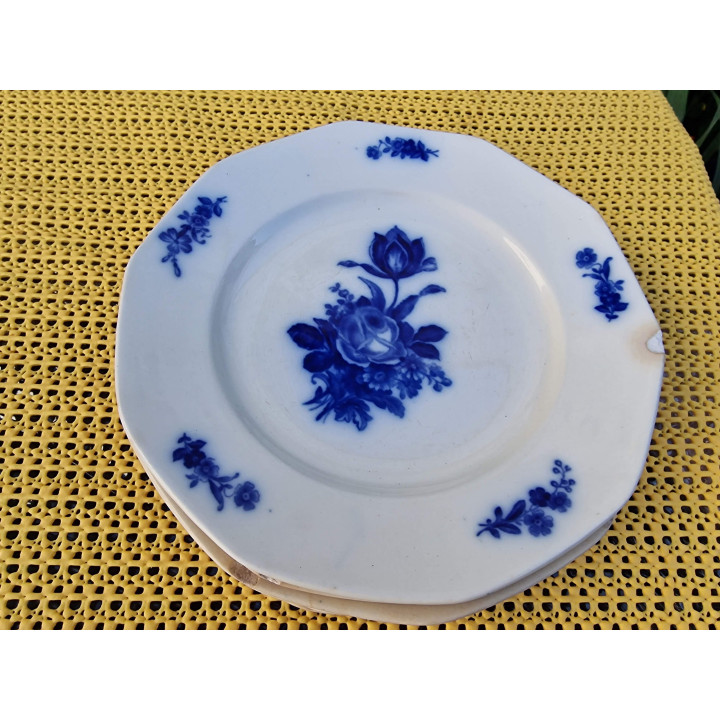 6 Piatti Antichi Villeroy & Boch Mettlach Serie 'Asia'