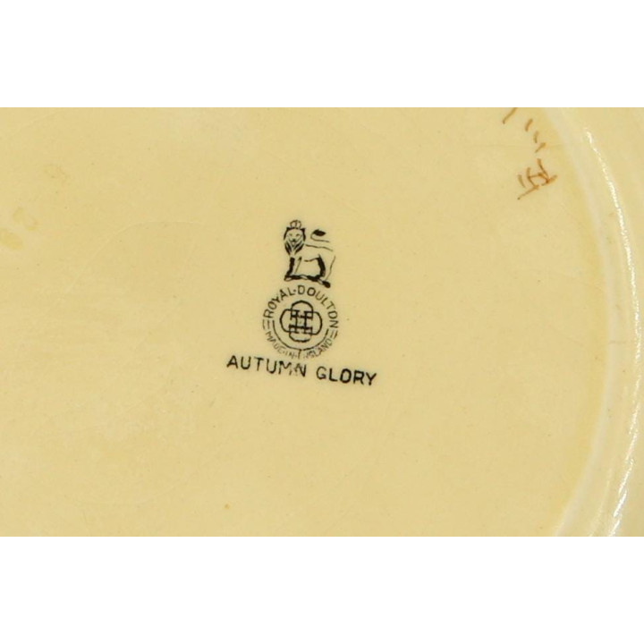 Тарелка Royal Doulton Autumn Glory - Английский фарфор 1920-х