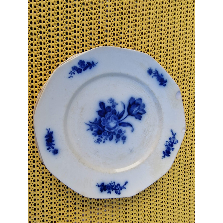 6 Assiettes Villeroy & Boch Mettlach ASIA 1900-1909