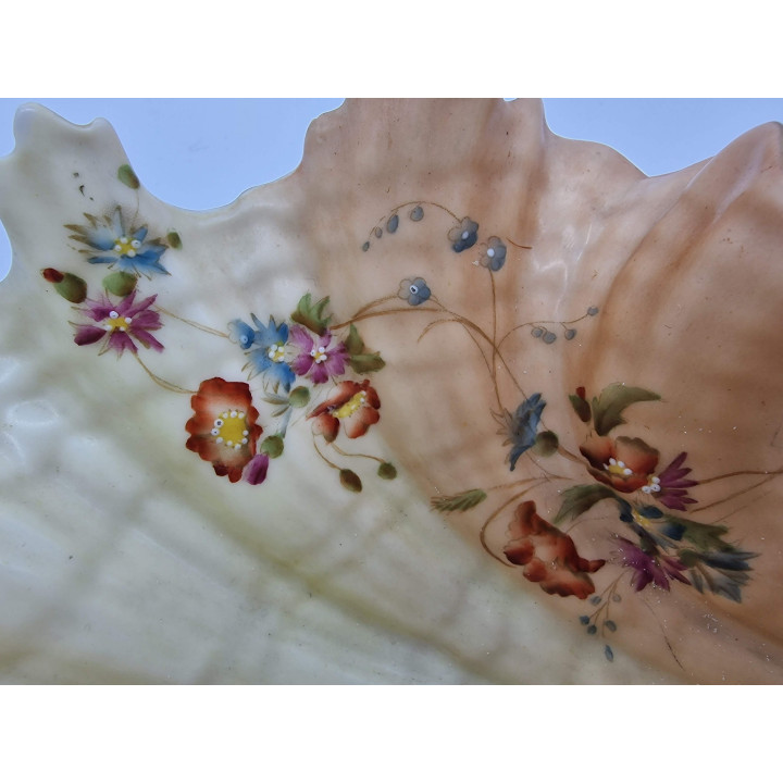 Royal Worcester Blush Ivory Schaal 1915 - Antiek Porselein