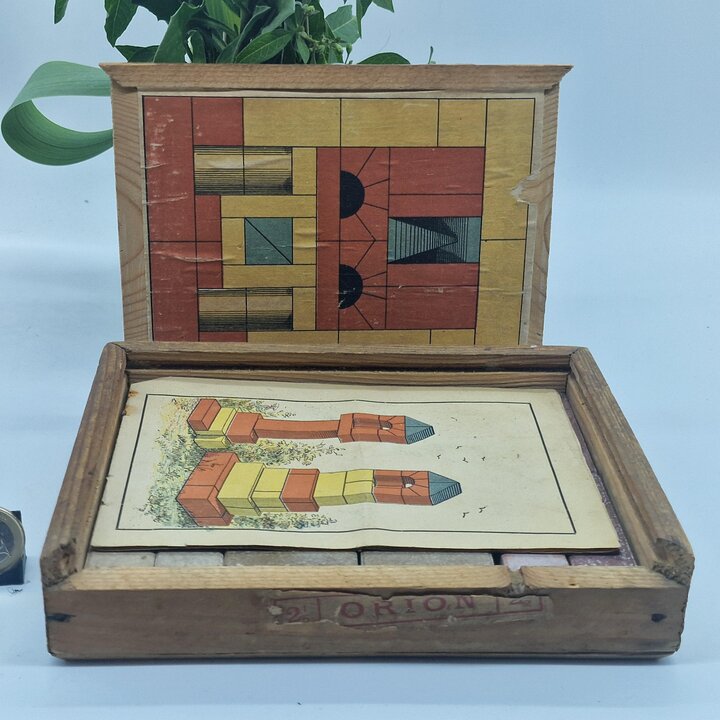 Juego de Construcción Orion Aug. Meinecke Rudolstadt Siglo XIX