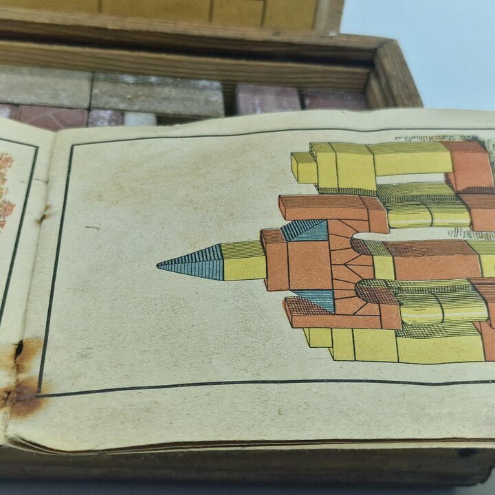 Juego de Construcción Orion Aug. Meinecke Rudolstadt Siglo XIX