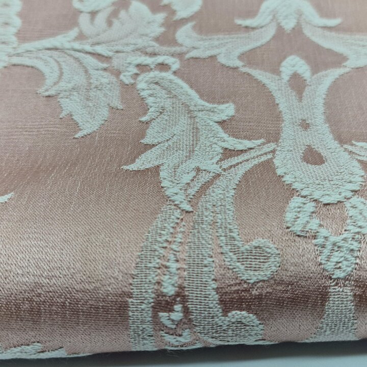 Antique Silk Fabric Jacquard Damask Panel Valencia Regional Fallera Dress Textile 125x90cm 1920s Remnant