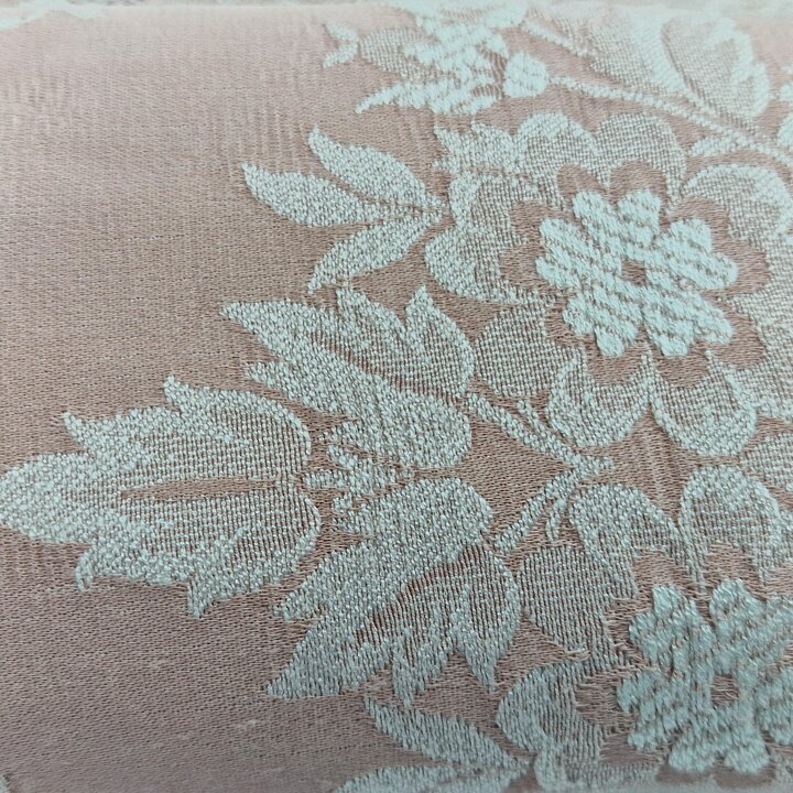 Antique Silk Fabric Jacquard Damask Panel Valencia Regional Fallera Dress Textile 125x90cm 1920s Remnant