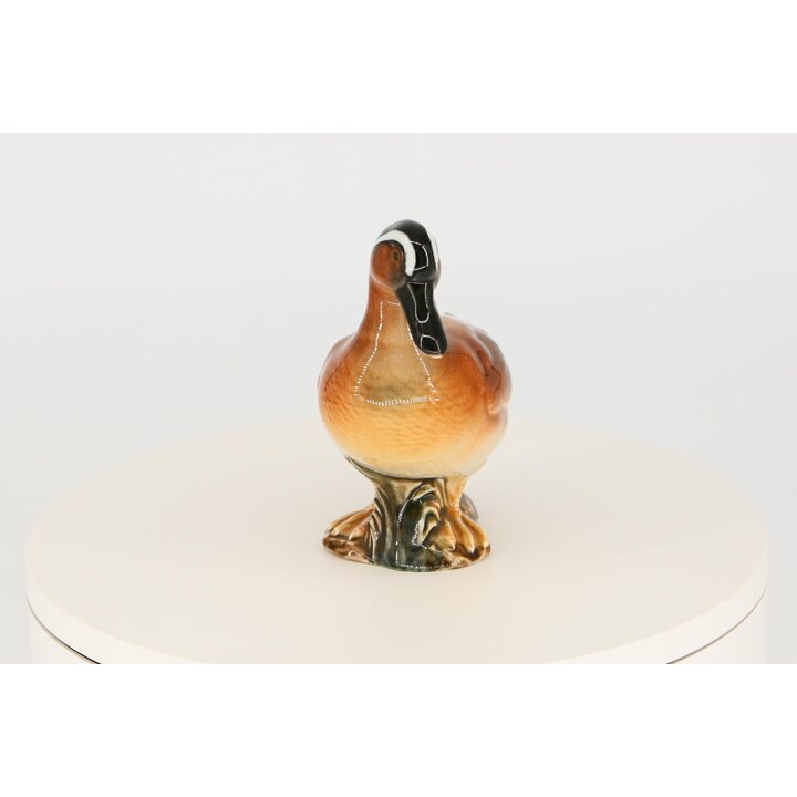 Figurine de canard en porcelaine Zaphir Valencia, oiseau peint main style Lladro Nao, sculpture decorative vintage 1980, objet d