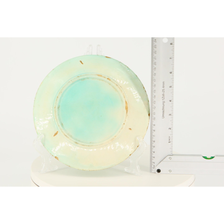 19th Century French Majolica Plate