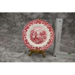 Assiette Myott Country Life - Faïence du Staffordshire - 20 cm