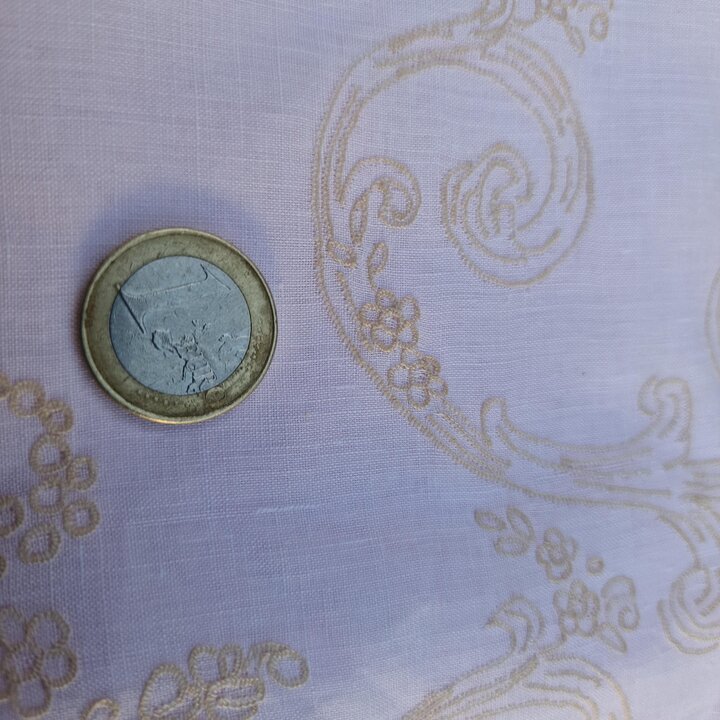 Vintage Bedding Set Calasanz Barcelona Hand Embroidered Batiste Sheet 2 Pillowcases Monogram FJ 3 Pieces Mid Century