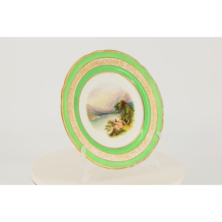 Assiette Décorative Vintage Porcelaine Allemande 1970