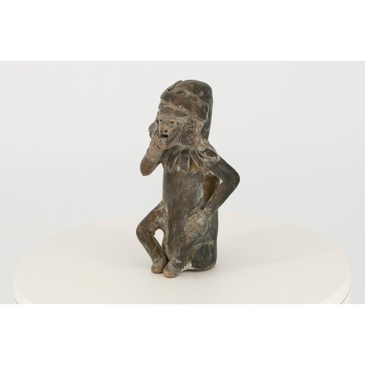 Nayarit Keramiek Figuur, Vintage 1960 Replica, Handgemodelleerd Kleibeeld, Precolumbiaanse Kunst West Mexico, Kabinet Decoratie