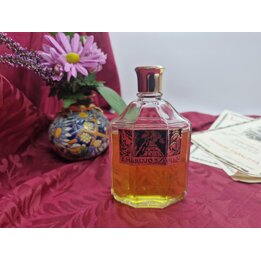 Vintage Colonia Embrujo de Sevilla Myrurgia, Antyczne Hiszpańskie Perfumy 100 ml, Szklana Butelka z Lat 1950 1960 Kolekcjonerska