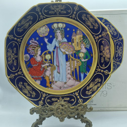 Wegańskie Talerze Świąteczne Hutschenreuther Ole Winther - Limitowana Edycja Porcelany Szlachetnej (Cena za Sztukę)
